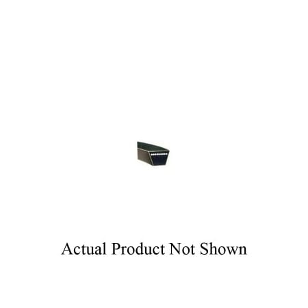 Browning RPT B54 Classical V-Belt, 57 in Outside Length, 21/32 in Top Width, 7/16 in Thickness, 1 Ribs 1083088